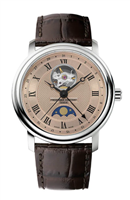 Orologio Frederique Constant Uomo CLASSICS HEART BEAT MOONPHASE  DATE in Acciaio FC-335MCSALB4P26 - FC-335MCSALB4P26